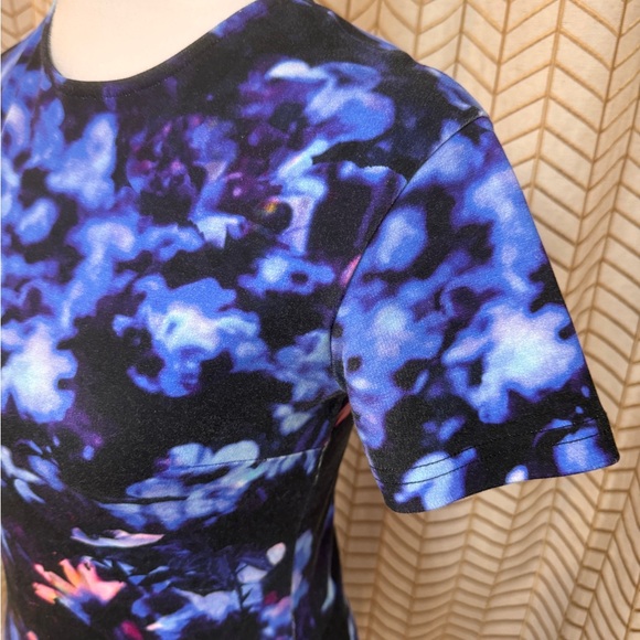 Alexander McQueen black floral knit bodycon dress - Picture 3 of 9